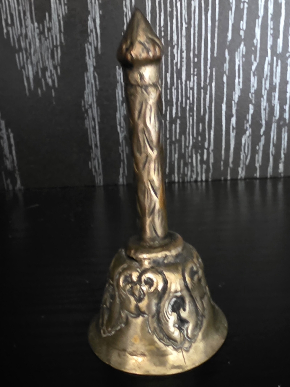 Antique-Style Decorative Brass Hand Bell